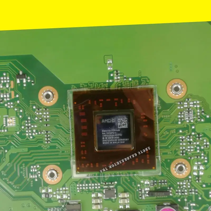 X550WA материнская плата для ноутбука 4G RAM/E2-6110 4 ядра For Asus X550WAK X550W X550WE X550EP X550EA