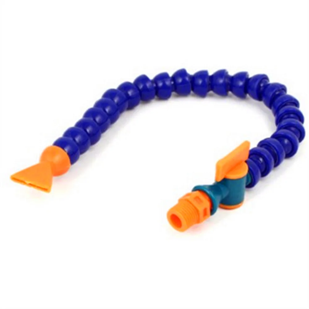 

1 Pc 1/4BSP Thread Plastic Flat Spout Flexible Water Oil Coolant Pipe Hose w Switch