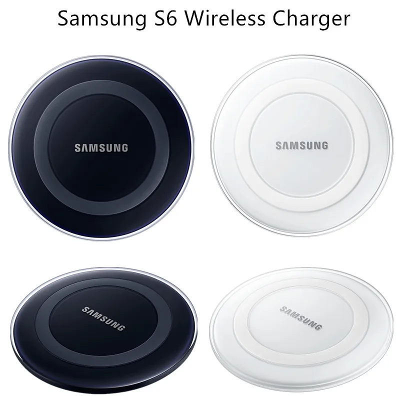 S6 Charger and Cable Оригинальное Быстрое беспроводное зарядное устройство samsung Qi Smart Quick Charge для Galaxy S8 S9 S10 Plus S6 S7 Note10+/iPhone X XS 8 MAX/EP-NG930 - Тип штекера: S6 Charger and Cable