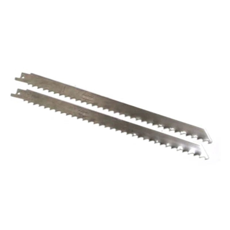 

2Pcs 300mm Stainless Steel Shank Reciprocating Saw Blades Wood Metal Cutter Blade