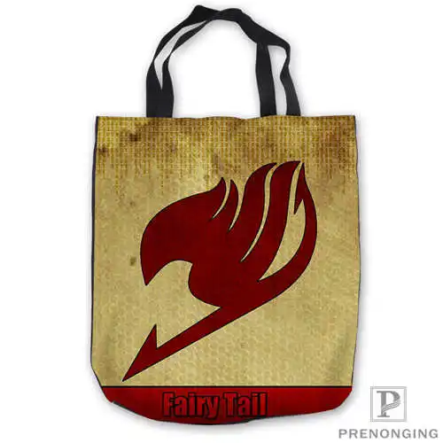 Пользовательские холст fairy_tail_emblem ToteBags Ручные Сумки хозяйственная сумка