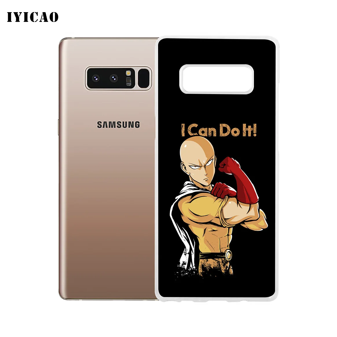 IYICAO One Punch Man Мягкий силиконовый чехол для телефона samsung A5 A6 Plus A7 A8 A9 J3 J5 J7 Note 8 9 TPU |