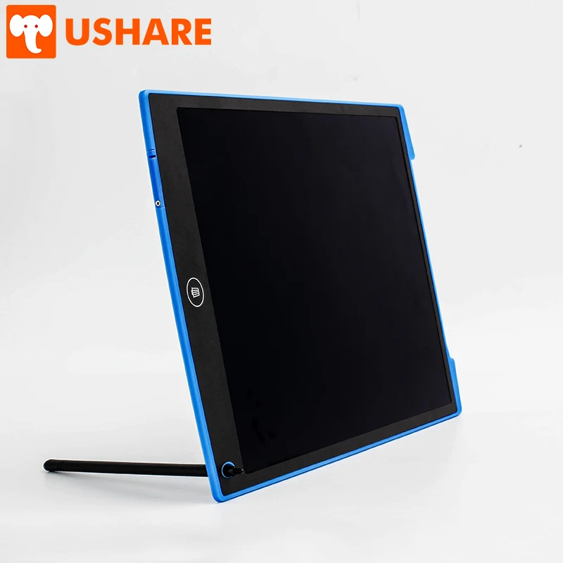 USHARE LCD доска для письма 12 дюймов цифровая графическая рисования почерк блокнот