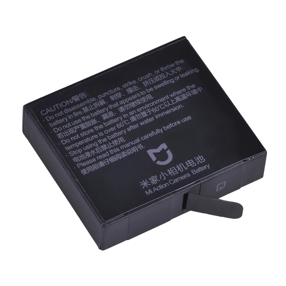 Фото Аккумулятор PowerTrust, 2 шт., 3,80 в, оригинальный литий-ионный аккумулятор Mijia для Xiaomi Mijia Mini Action, аккумулятор для спортивной камеры №5
