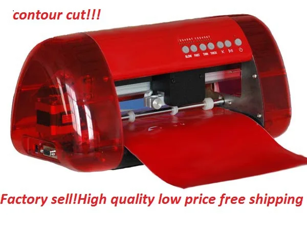 A4 Mini Vinyl Cutter and Plotter with Contour Cut Function for vinyl, non-dried glue labels, and name cards, stamps, etc.
