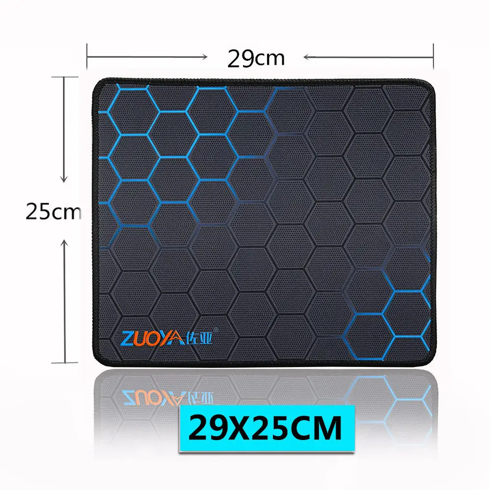290x250mm-zuoya ZUOYA,, очень большой коврик для мыши, карта старого мира, игровой коврик для мыши, противоскользящий, натуральный каучук, с запирающим краем, игровой коврик для мыши - Цвет: 290x250mm-zuoya
