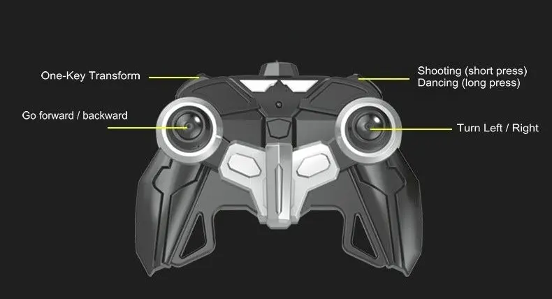 Один ключ трансформации RC робот танк классический R/C радио дистанционное