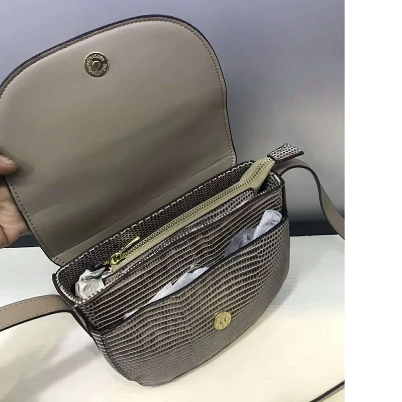 Женская сумка-седло из натуральной кожи с верхним слоем | Багаж и сумки