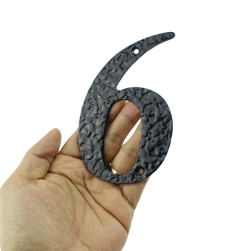 127 мм 5 дюймов Большой дом номер забивается стиль двери адрес цифры углеродистая