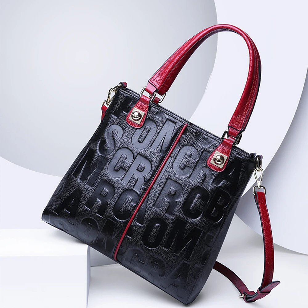 Сумки из натуральной кожи новинка Европейская и американская мода Портативная