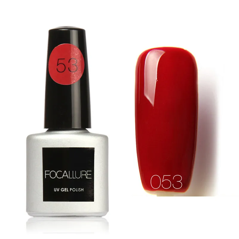 Focallure, 7 мл, замачиваемый УФ-гель для ногтей, лак для ногтей, косметика, дизайн ногтей, маникюр, модный Гель-лак для ногтей, лак для ногтей Shellak - Цвет: 053