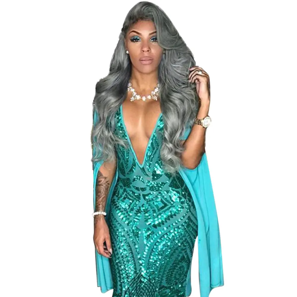 Сексуальное Клубное платье осень 2017 женская накидка с длинным рукавом