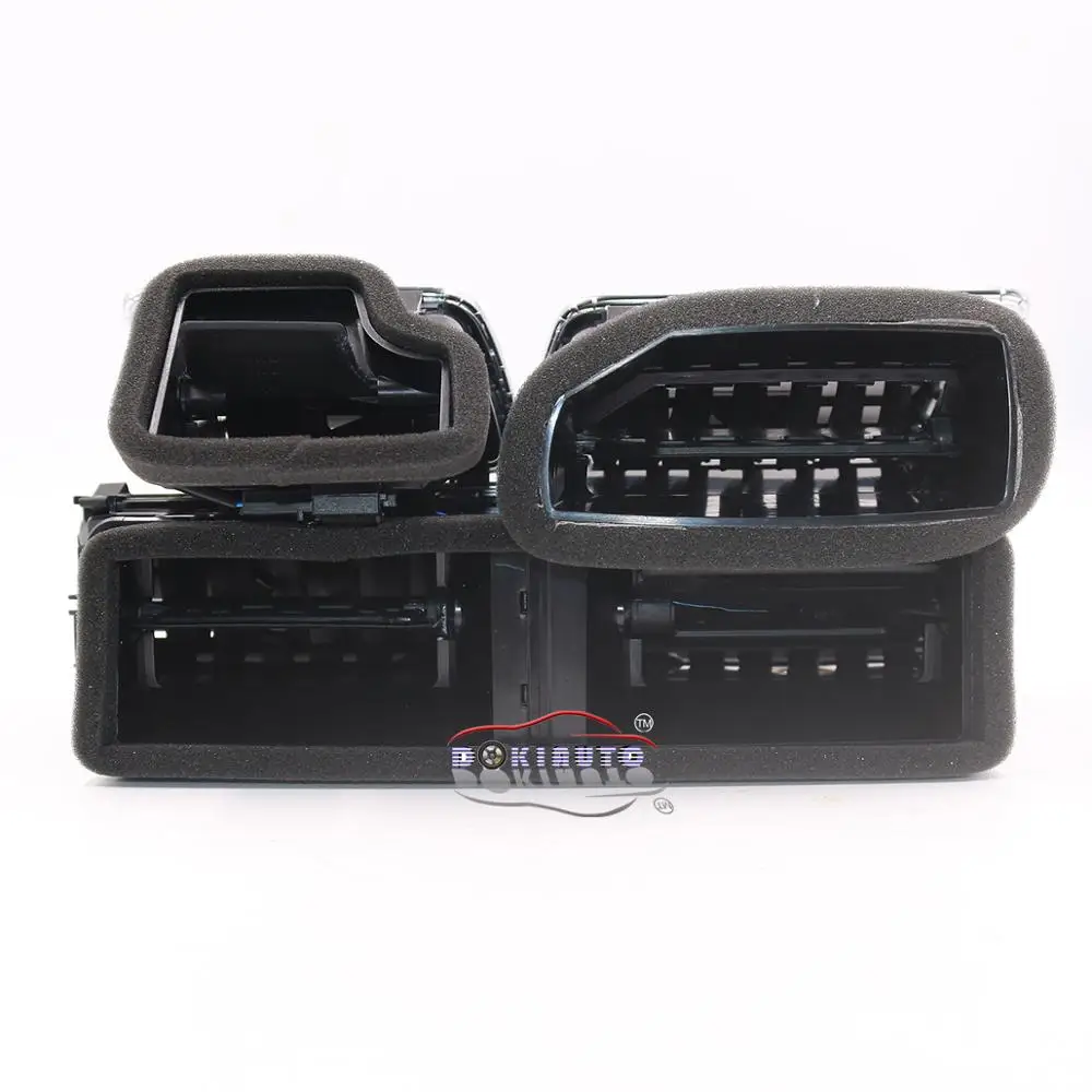 Для VW LHD Passat B6 B7 CC R36 Chrome Piano Black вентиляционное отверстие светодиодный красный свет 3AD 819 701+ 3AD 819 702+ 3AD 819 728