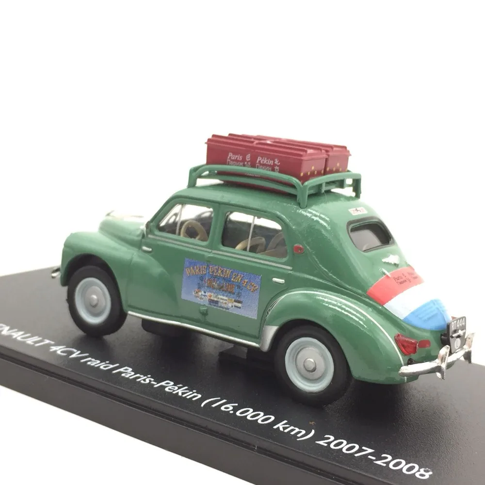Высокая имитация Renault wagon 4CV модель автомобиля, 1:43 сплав автомобиля игрушки, металлические ролики, Коллекционная модель