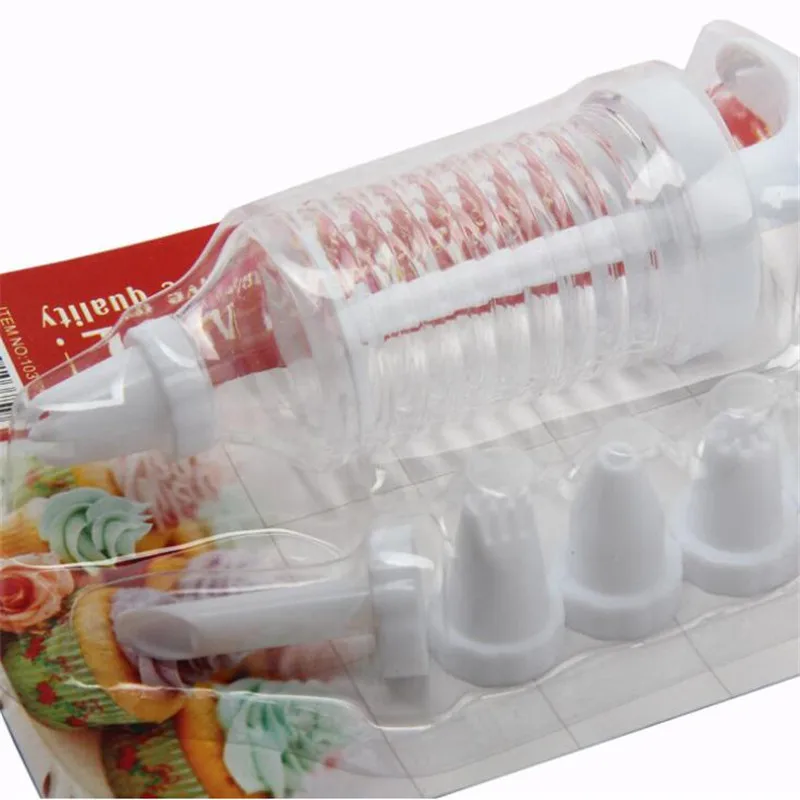 8PCS/Set Nozzles Icing Piping Cream Muffin Cake Decorators Decorating Tip Sets DIY Pastry Syringe Extruder Pen Spray Gun Head | Дом и сад