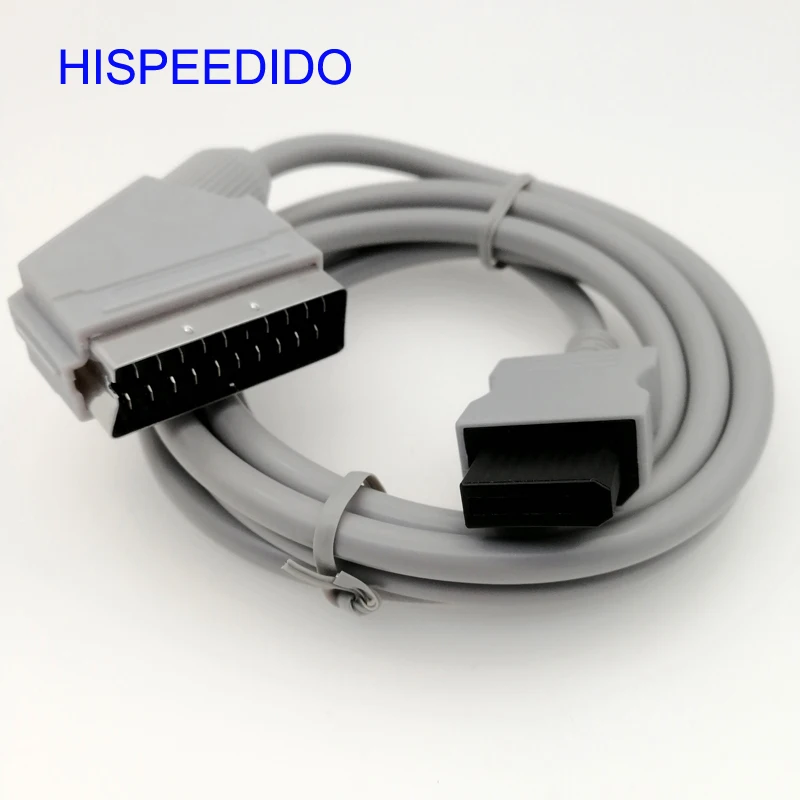 Высококачественный видео HD HDTV AV патч корд кабель RGB Scart LEAD для игровой консоли