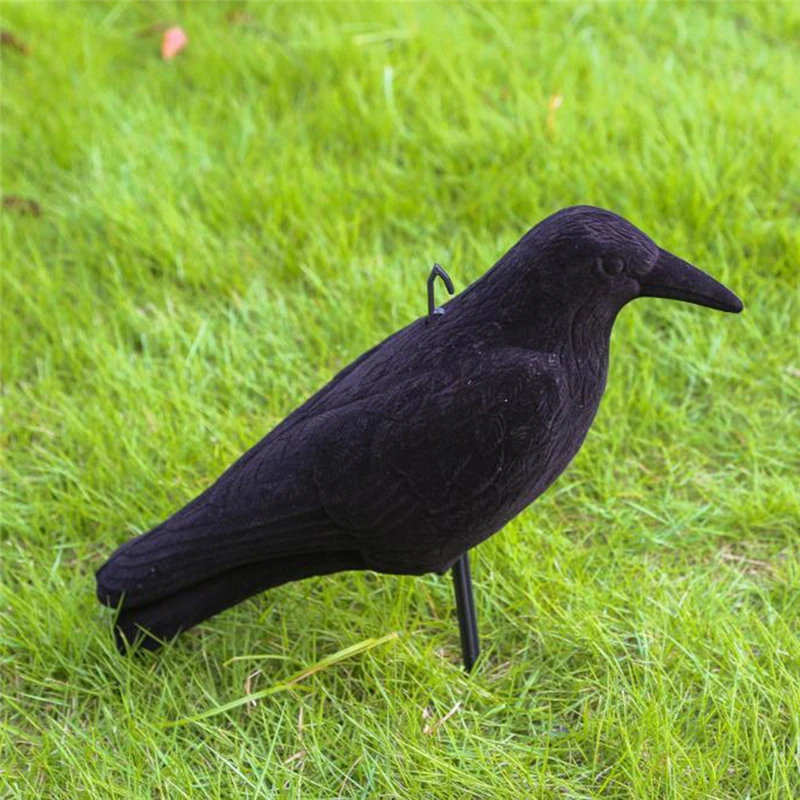 Искусственный Пластик Jet ворона манок стенд Для тела Средства ухода за кожей стоп