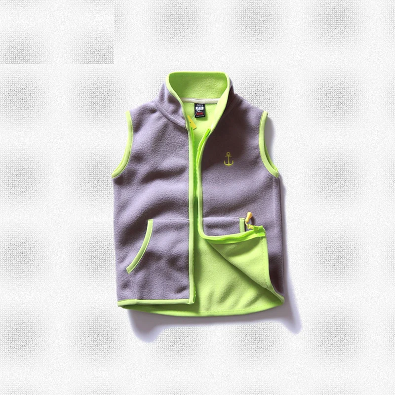 Жилет флисовый для мальчиков и девочек на возраст 2 8 лет|child vest|fleece vest girlschildren clothing