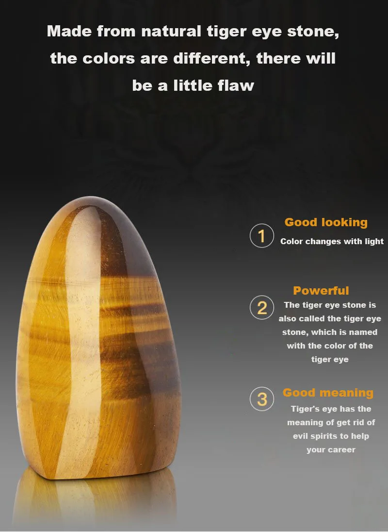 Car Ornament Natural Tiger Eye Stone Car Gear Bead Pendant Interior Gear Beads Peace Symbol Chinese Style Auto Decor Accessories