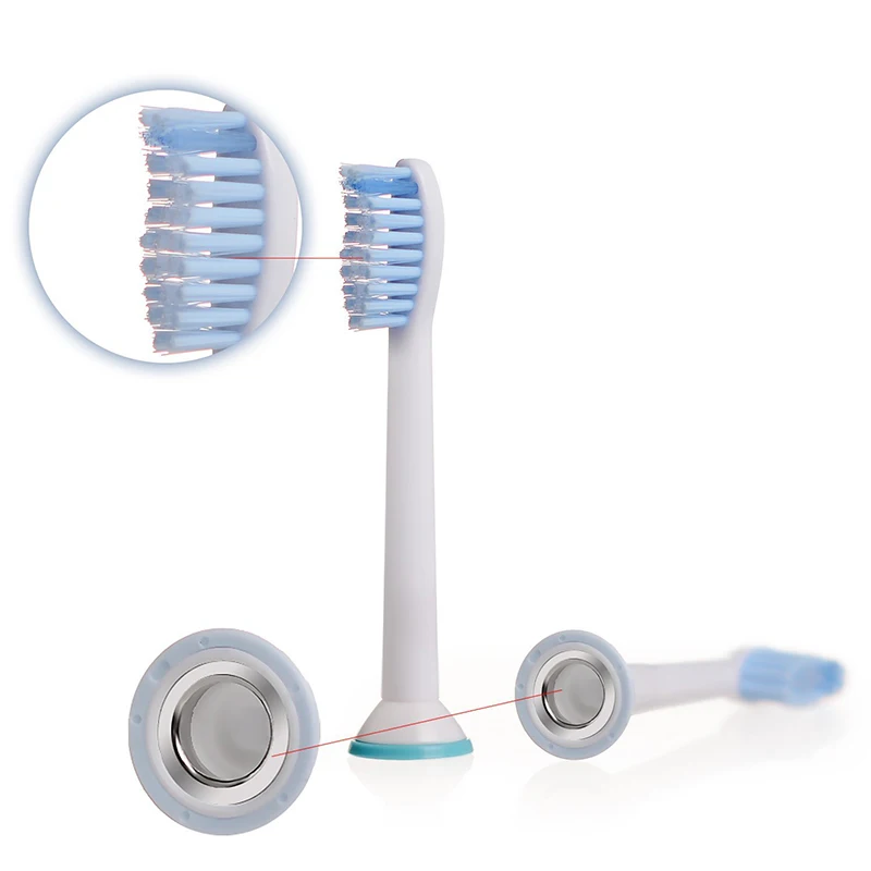 12 шт. сменные насадки для электрической зубной щетки с мягкой щетиной Philips Sonicare