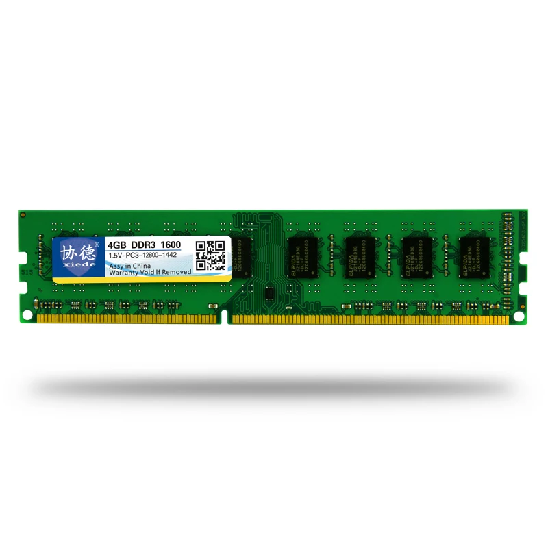 Оперативная память Xiede DDR 1 2 3 DDR1 DDR2 DDR3 / PC1 PC2 PC3 512 МБ Гб 4 ГБ 8 16 для настольного ПК ОЗУ