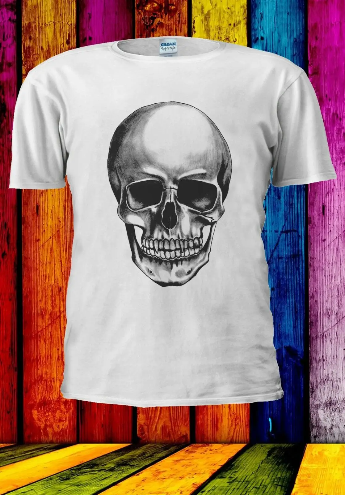 Череп Скелет Calaveras Tumblr Instagram Мужская и женская футболка унисекс 937 Топы Оптовая