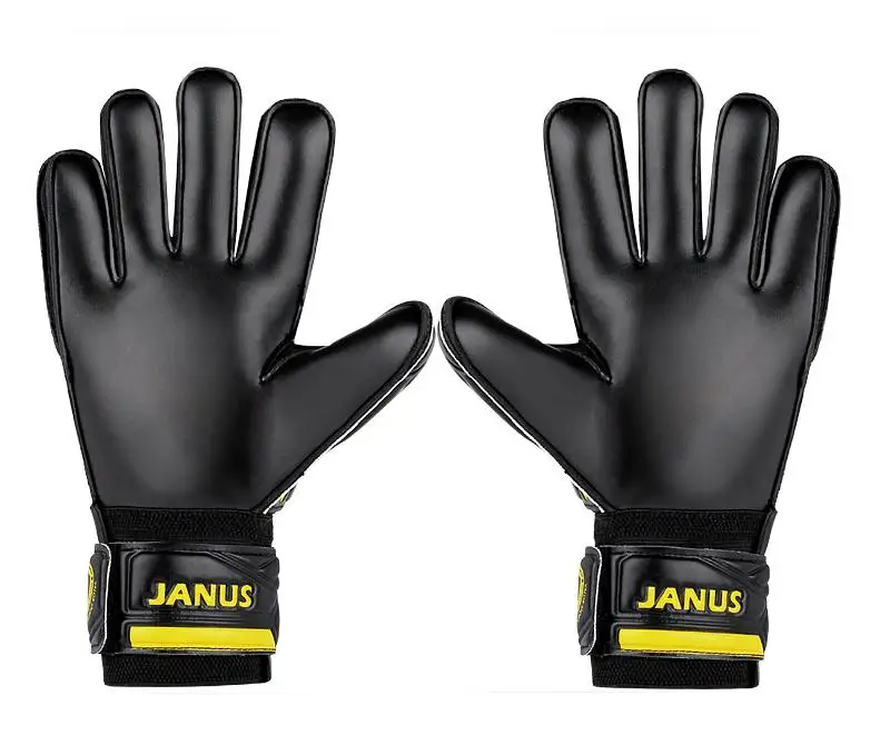 JA919 Football Soccer Goalkeeper Gloves FULL Latex Professional Finger Save Protection Goalie Keeper GK Flat Cutting Palm | Спорт и