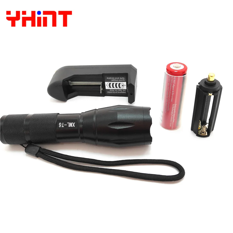 5 режимов переключения масштабируемый XML T6 высокая яркость 18650/AAA