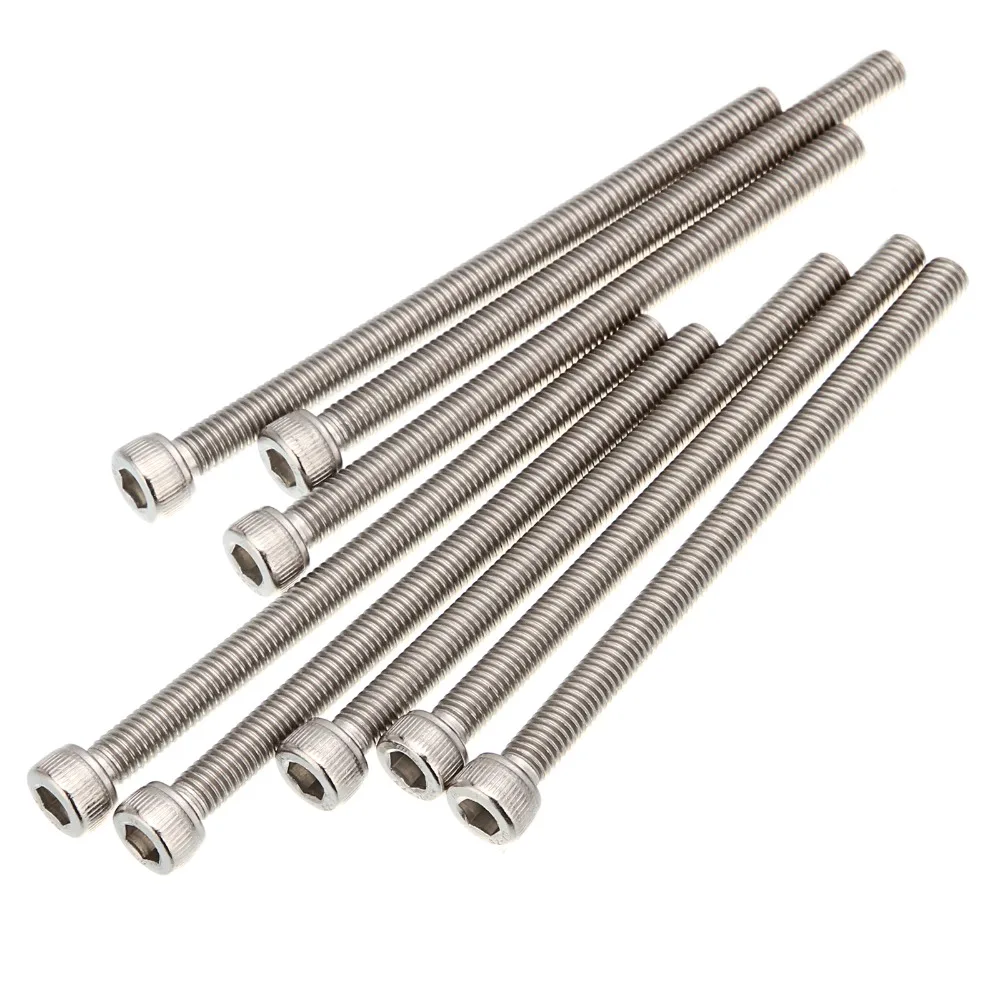 10 шт. Шестигранная головка M6x80/85/90/100 мм подарки 304 нержавеющая сталь станок винты