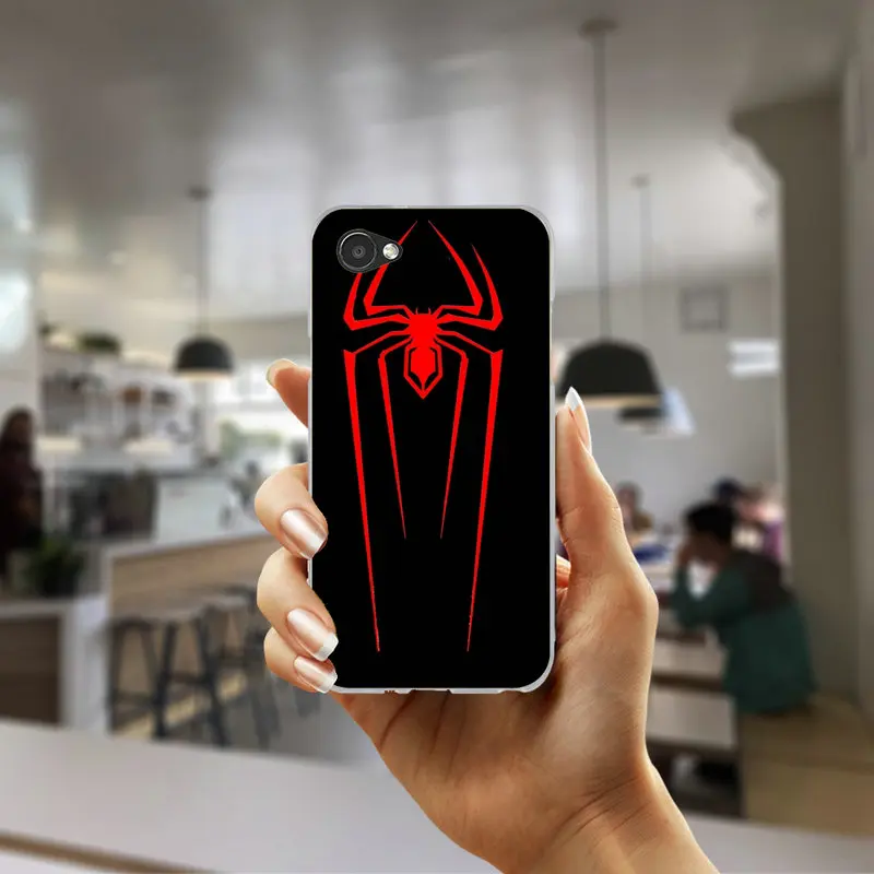 Silicon Soft TPU Mobile Phone Cases for LG Spirit G2 G3 Mini G4 G5 G6 K4 K7 K8 K10 V10 V20 V30 Amazing Super Hero SpiderMan Logo | Мобильные