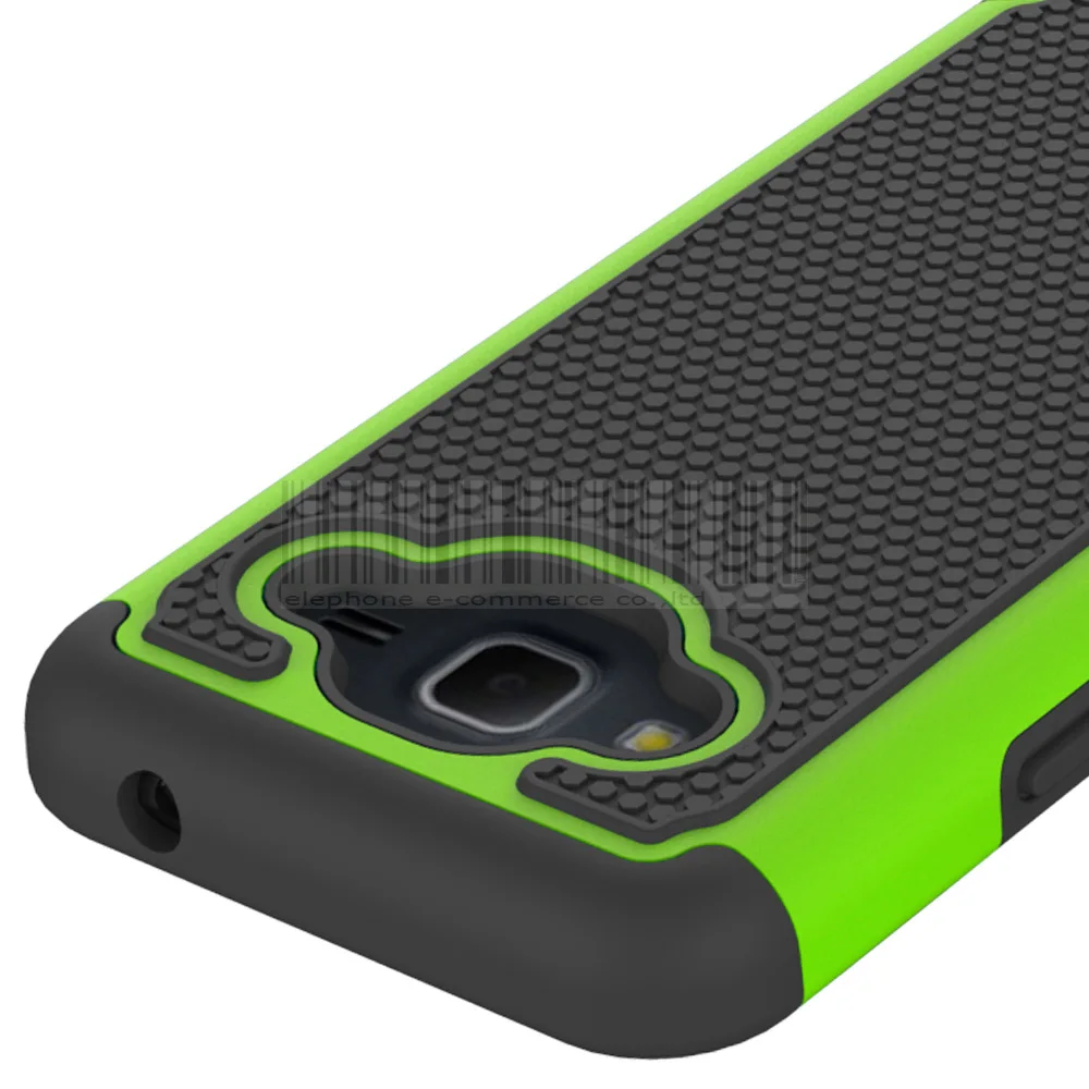 Dual Layer Rubber Impact Armor Hard Rugged Hybrid Case For Cricket Samsung Galaxy Amp Prime Cover With Films+Stylus | Мобильные