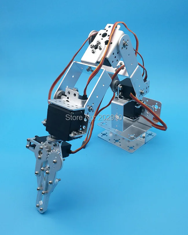 1 комплект Arduino Robot 6 dof алюминиевый набор для крепления на зажиме механическая