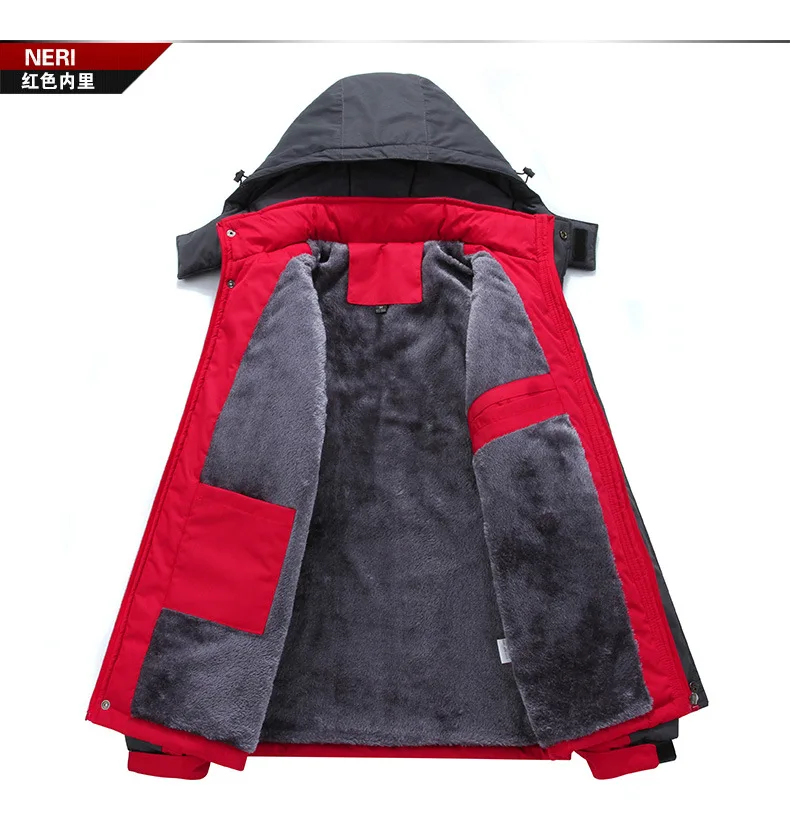 HYWEACVAR/зимняя мужская куртка большого размера 6XL 7XL 8XL 9XL флисовая утепленная теплая