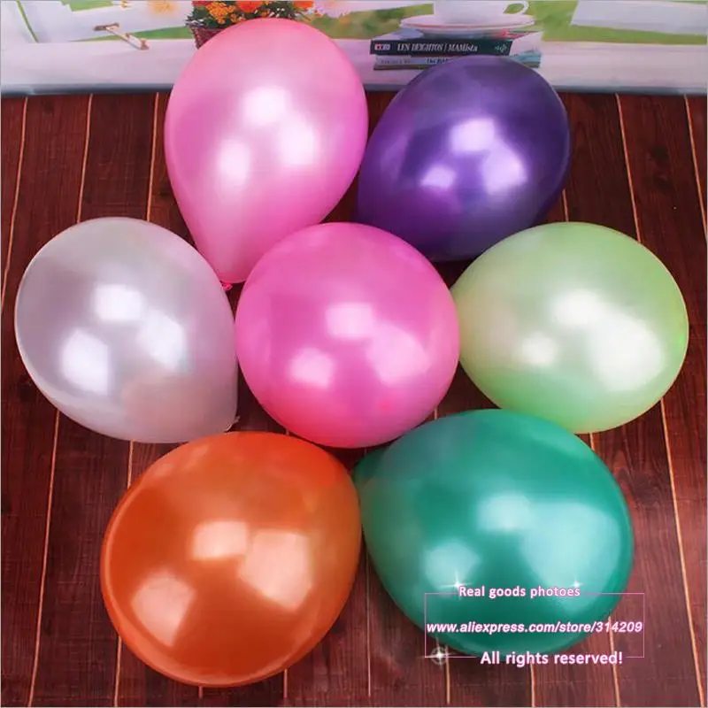50pcs/lot 10inch White Latex Balloon Air Balls Inflatable Wedding Party Decoration Birthday Kid Float Balloons Kids Toys | Дом и сад
