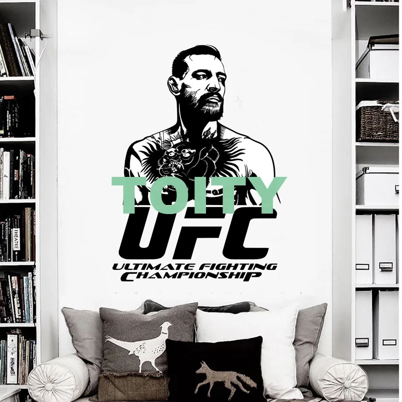 10 видов конструкций Conor McGregor стикер на стену ММА Бой Бокс виниловая наклейка UFC