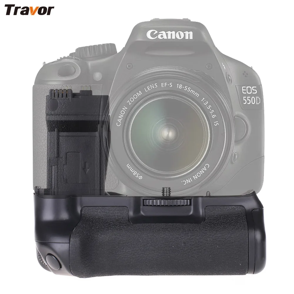 Travor Камера Вертикальная Батарейная ручка держатель BG E8 для Canon DSLR EOS 550D 600D 700D T2i T3i