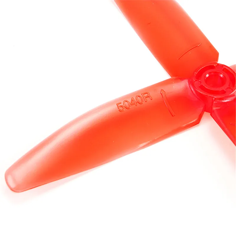 10 пар Racerstar 5040 5 0 мм монтажное отверстие 4 лезвия Пропеллер для RC моделей