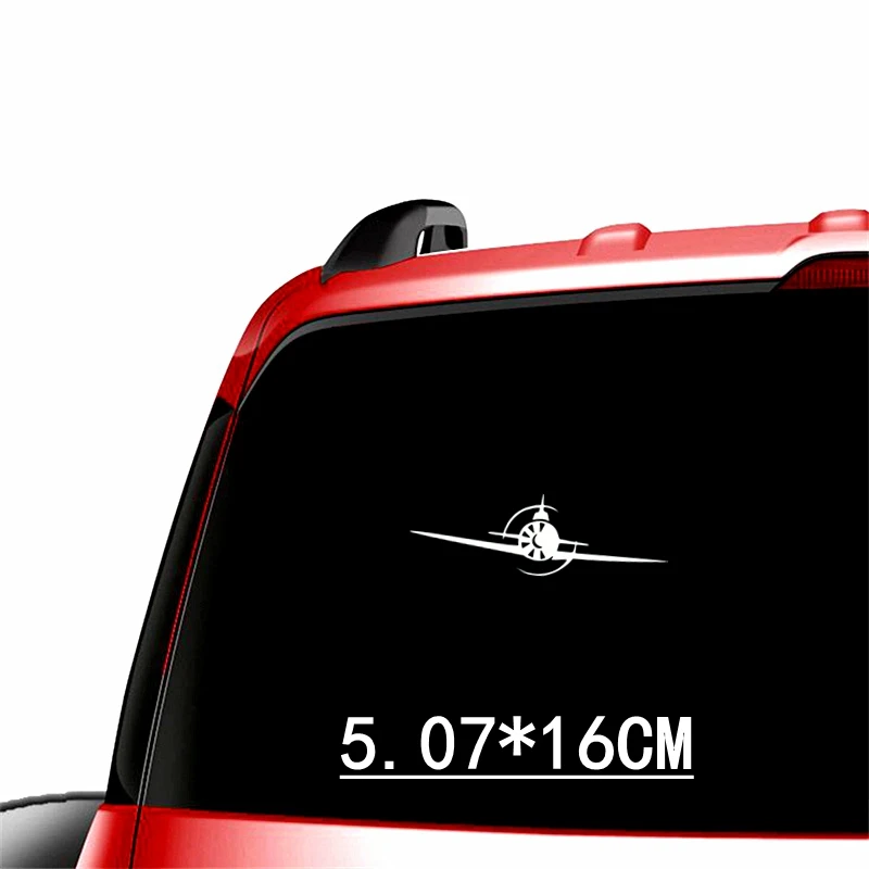 Three Ratels TZ-411 7.9 на 25 5.1 на 16см 1-5 шт Истребитель к 9 мая стикеры наклейки на авто наклейки на автомобиль на День Победы - Название цвета: S Silver 411