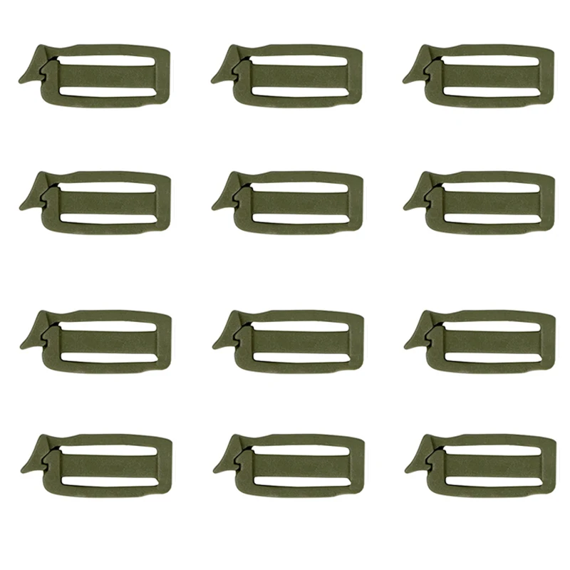 Armygreen Открытый тактический походный военный Соединительный зажим для лагеря веб-сайт прикрепляемый дорожный набор 25 мм лямки сумка ссылка Пряжка Molle Рюкзак ремень - Цвет: Armygreen