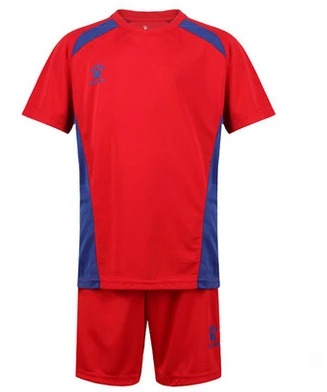 KELME/Детские футбольные комплекты; футбольные футболки для мальчиков; комплект одежды из 2 предметов; Спортивный костюм для детей; спортивная форма; Survetement Sports; K15Z251 - Цвет: RedBlue
