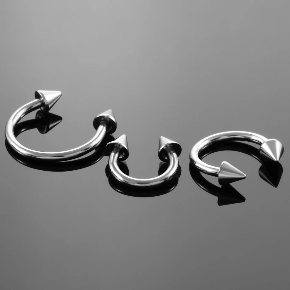 

5pcs/lot Steel Septum Ring Ear Piercings Nose Rings Lip Eyebrow Piercings Ear Ring Captive Bead Ring Body Jewelry Piercings Lot