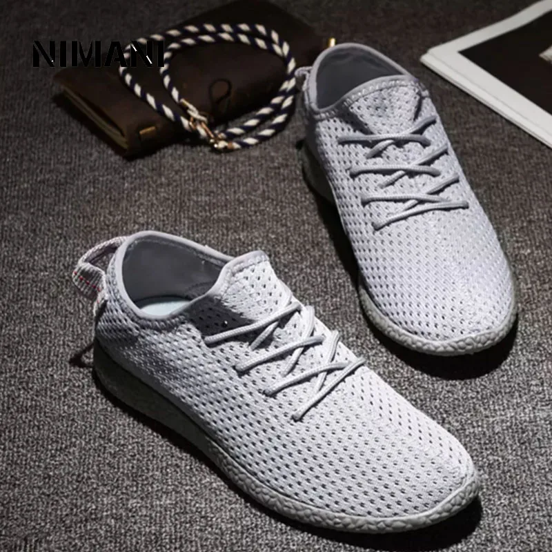 Весна и Лето Популярные мужские модные повседневные туфли дышащие кроссовки 2018