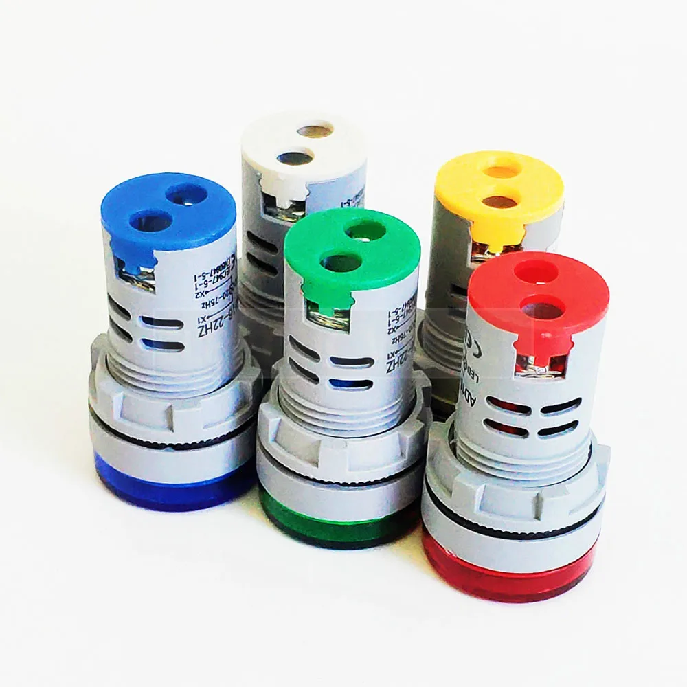 Измеритель напряжения 22 мм светодиодный цифровой дисплей измерительный прибор