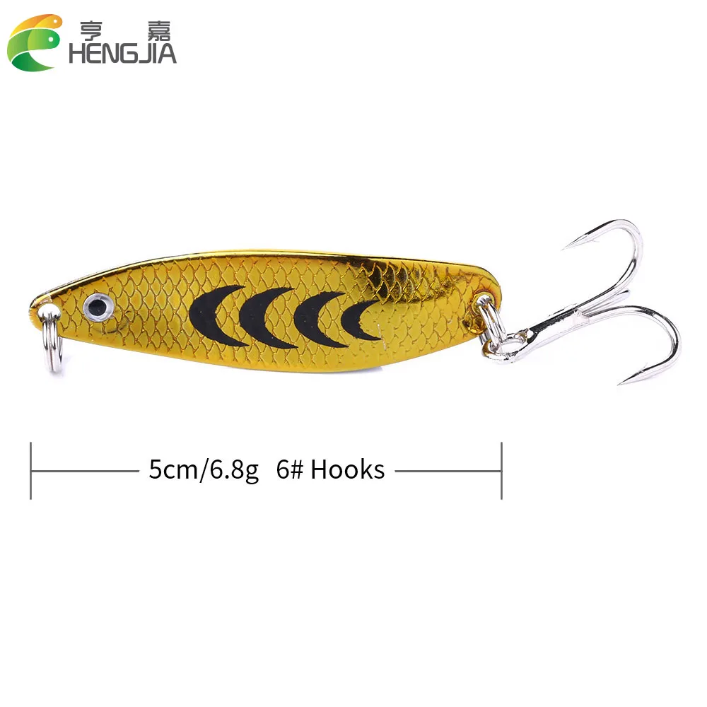 Peche Spinner Trout Spoon Fishing Lures Shads Wobblers Jig VIB Hard Baits Sequins for Carp Tackle Pesca Isca 5cm | Спорт и