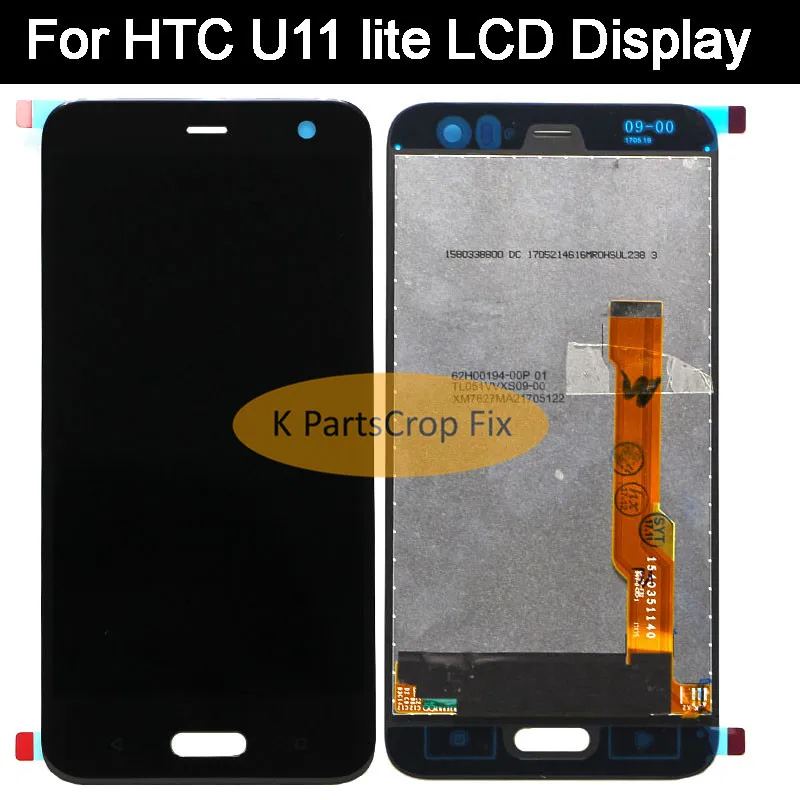 Новинка черный 100% протестирован для HTC U11 lite ЖК дисплей детали замены и ремонта life