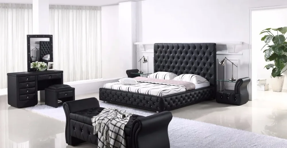 2018 мягкая кровать специальное предложение King Size современная мебель из