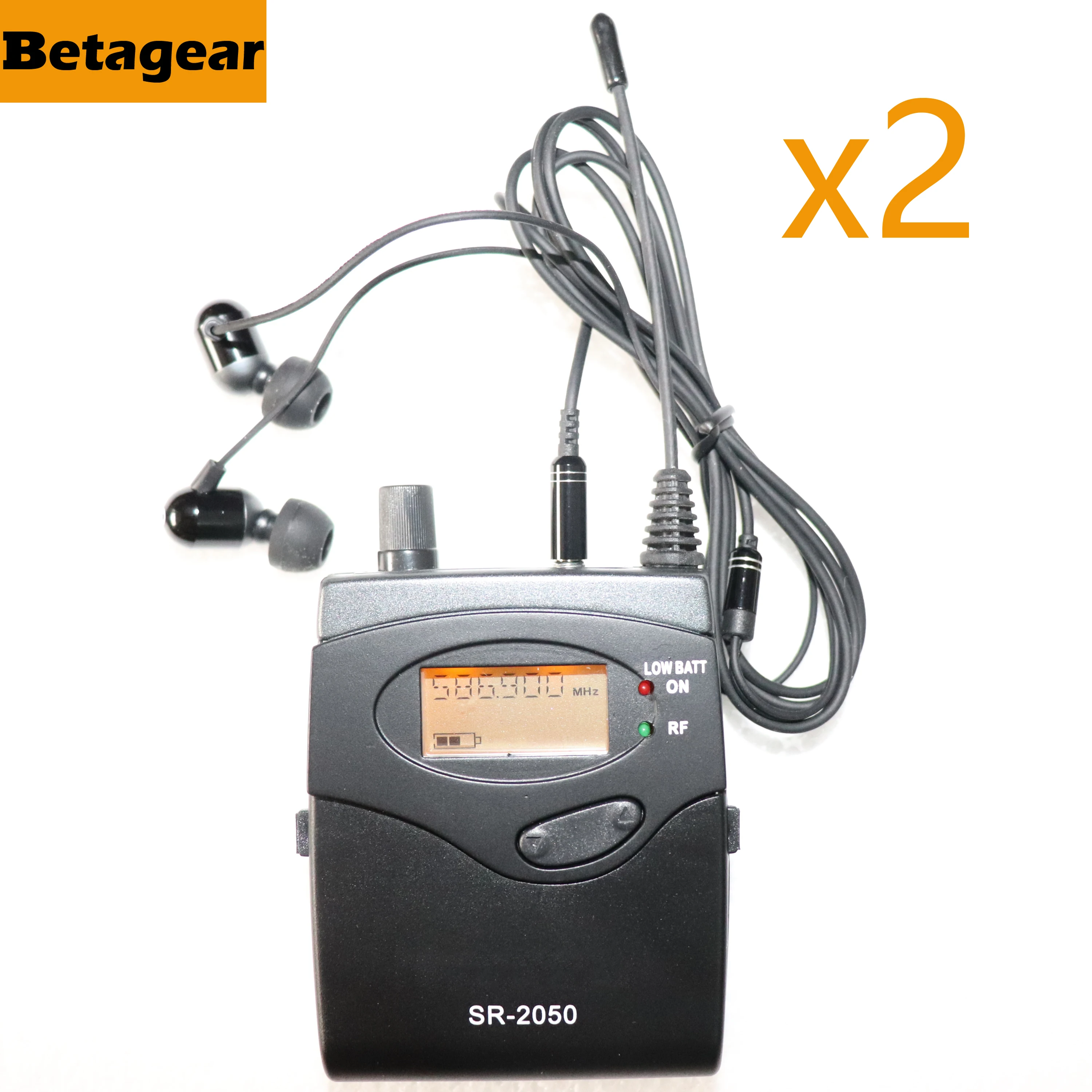 Leicozic 2X приемники для SR2050 IEM система мониторинга в ухо сценический бодипак монитор 572-603 МГц/606-614 МГц/740-771 МГц/798-829 МГц