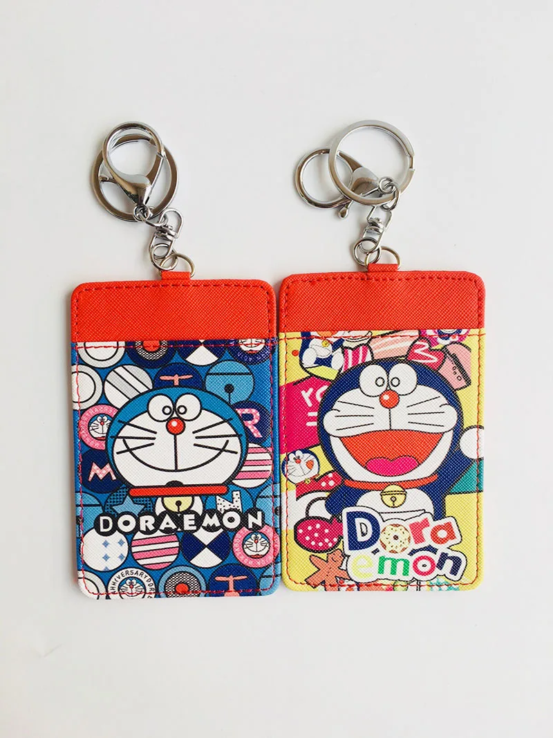 IVYYE 1 шт. Doraemon аниме плюшевый держатель для карт PU мультфильм Кредитные ID Сумки монета автобус карта кошелек малыш девочки подарки на день рождения Новинка