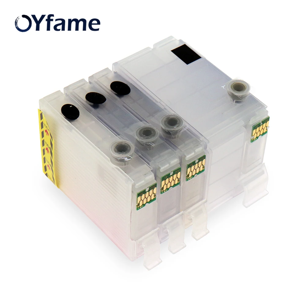 Картридж с чернилами OYfame 4 шт. 252 T2521 для чернильных картриджей T252 XL чипом ARC Epson WF3620