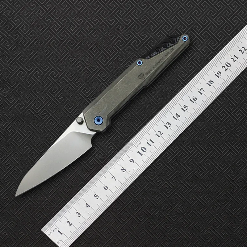 MIKER MT04 осевой складной нож M390 лезвие шариковый титановый подшипник ручка для